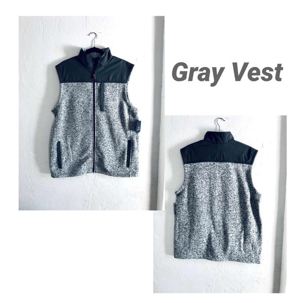Men’s Gray Vest